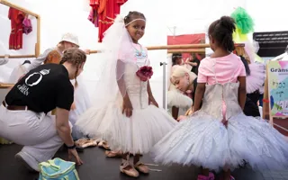 Unga Operan På Vift.