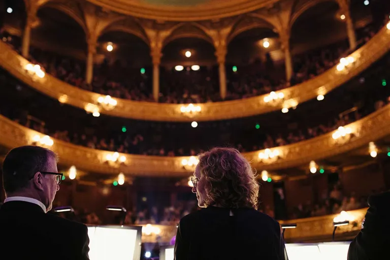 Salongen Från Scenen Kungliga Operan.